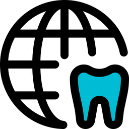 Globe Tooth  Icon