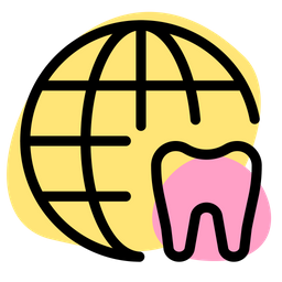 Globe Tooth  Icon