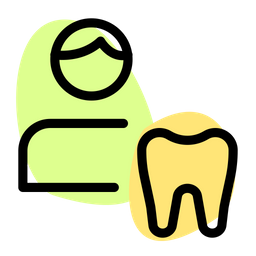 Male Tooth  Icon