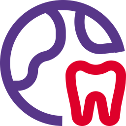 Globe Tooth Two  Icon