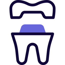 Dental Crown Two  Icon