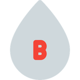 B Blood Type  Icon