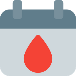 Blood Calendar  Icon