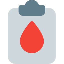 Blood Clipboard  Icon