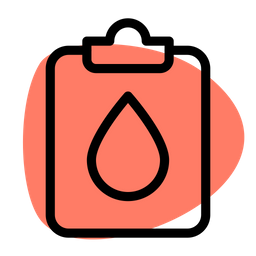 Blood Clipboard  Icon