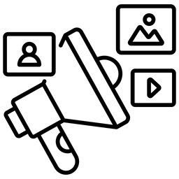 Inhaltsvermarktung  Symbol