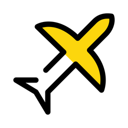 Flugzeug  Symbol