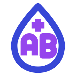 Ab positive blood  Icon