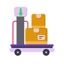 Logistics Weight Scale  Icon