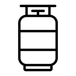 Gasflasche  Symbol