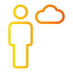 Cloud-Daten  Symbol