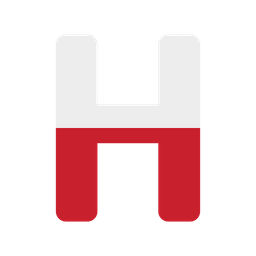 Letter H  Icon