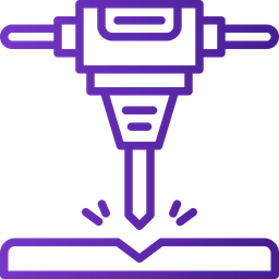 Presslufthammer  Symbol