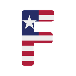 Letter F  Icon