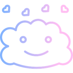 Cloud love  Icon