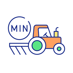 Minimizing mechanical soil processing  Icon