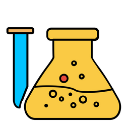 Experimento químico  Ícone