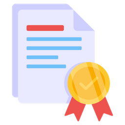 Business Certificate  Icon