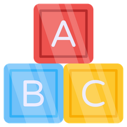 ABC-Blöcke  Symbol