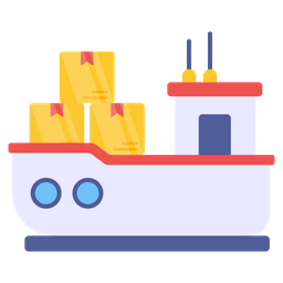 Cargo Boat  Icon