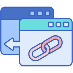 Backlink Inbound Link  Icon