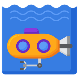 Autonomous Underwater Vehicle  Icon