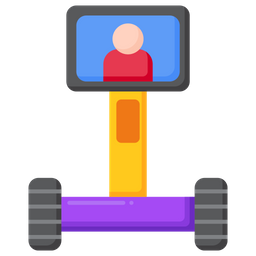 텔레프레즌스 로봇 로봇 자동차 로봇 아이콘
