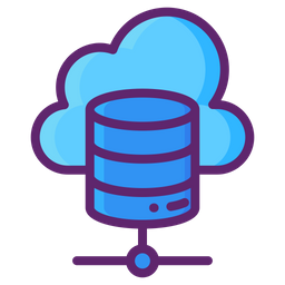 Cloud Database  Icon