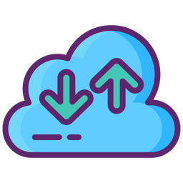 Cloud Traffic  Icon