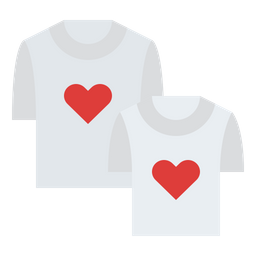 Couple Tshirt  Icon