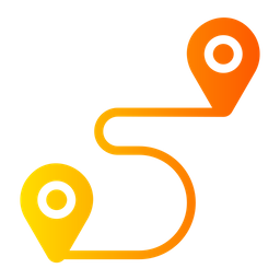 Delivery Route  Icon