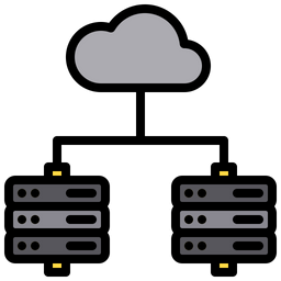 Armazenamento em nuvem  Ícone