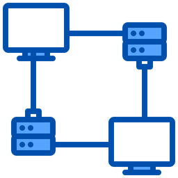 Computernetzwerk  Symbol