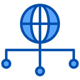 Globale Verbindung  Symbol