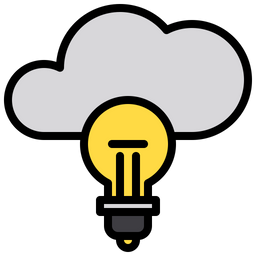 Cloud Idea  Icon