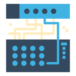 Conexão analógica  Ícone