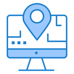 Computer Map App  Icon