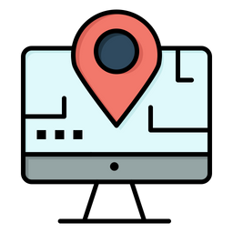 Computer Map App  Icon