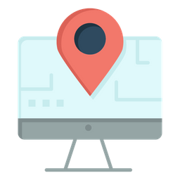 Computer Map App  Icon