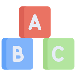 Abc block  Icon