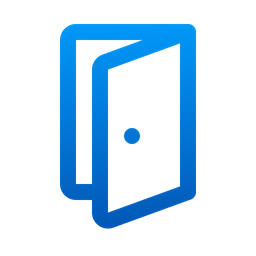 Open Door  Icon