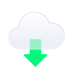 Cloud Download  Icon