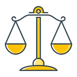 Justice Scale  Icon