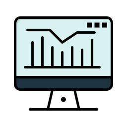 Computer Graph  Icon