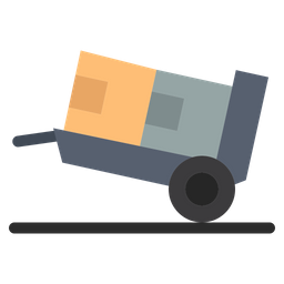 Delivery Handcart  Icon