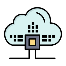 Cloud Infrastructure  Icon