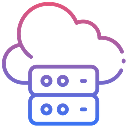 Cloud Hosting  Icon