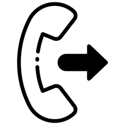 Anrufweiterleitung  Symbol