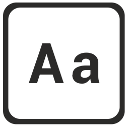 A Alphabet  Icon