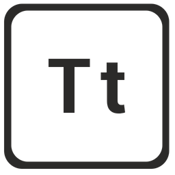 Alphabet-T  Symbol